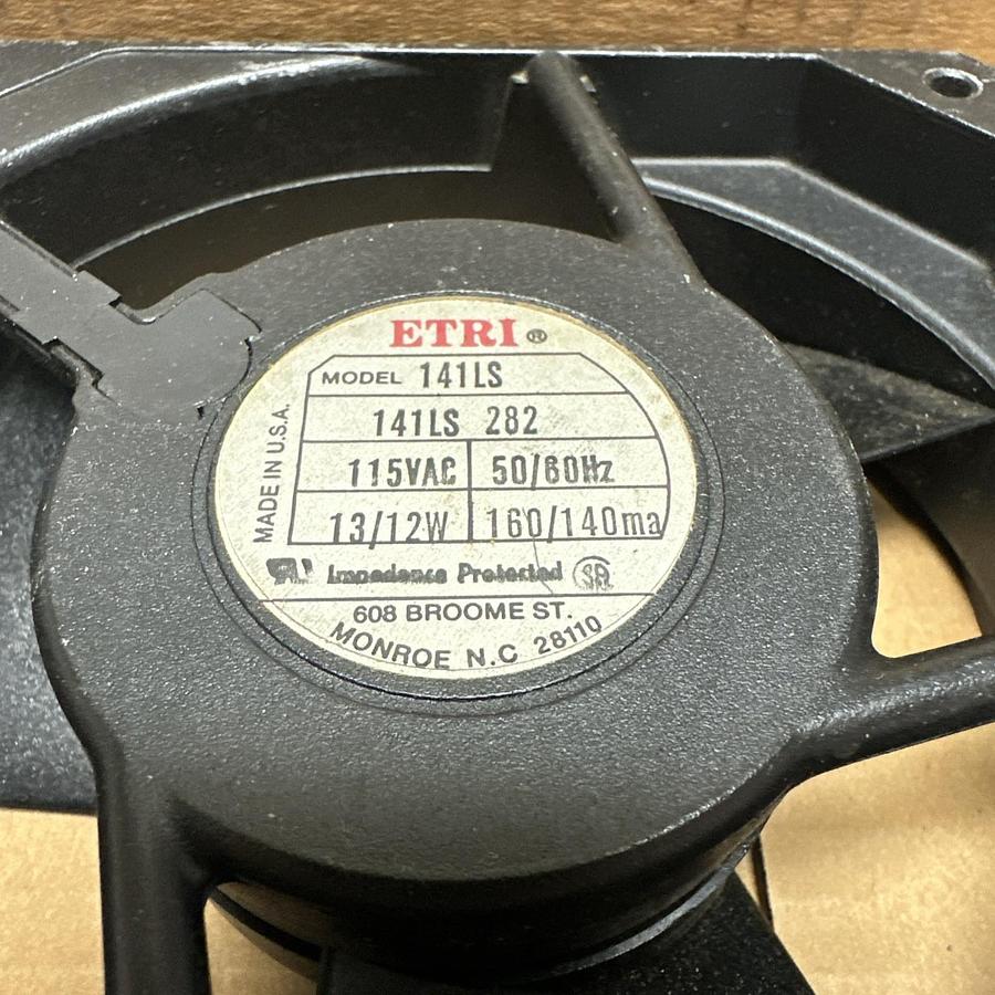 Used ETRI,141LS 282,Component Fan