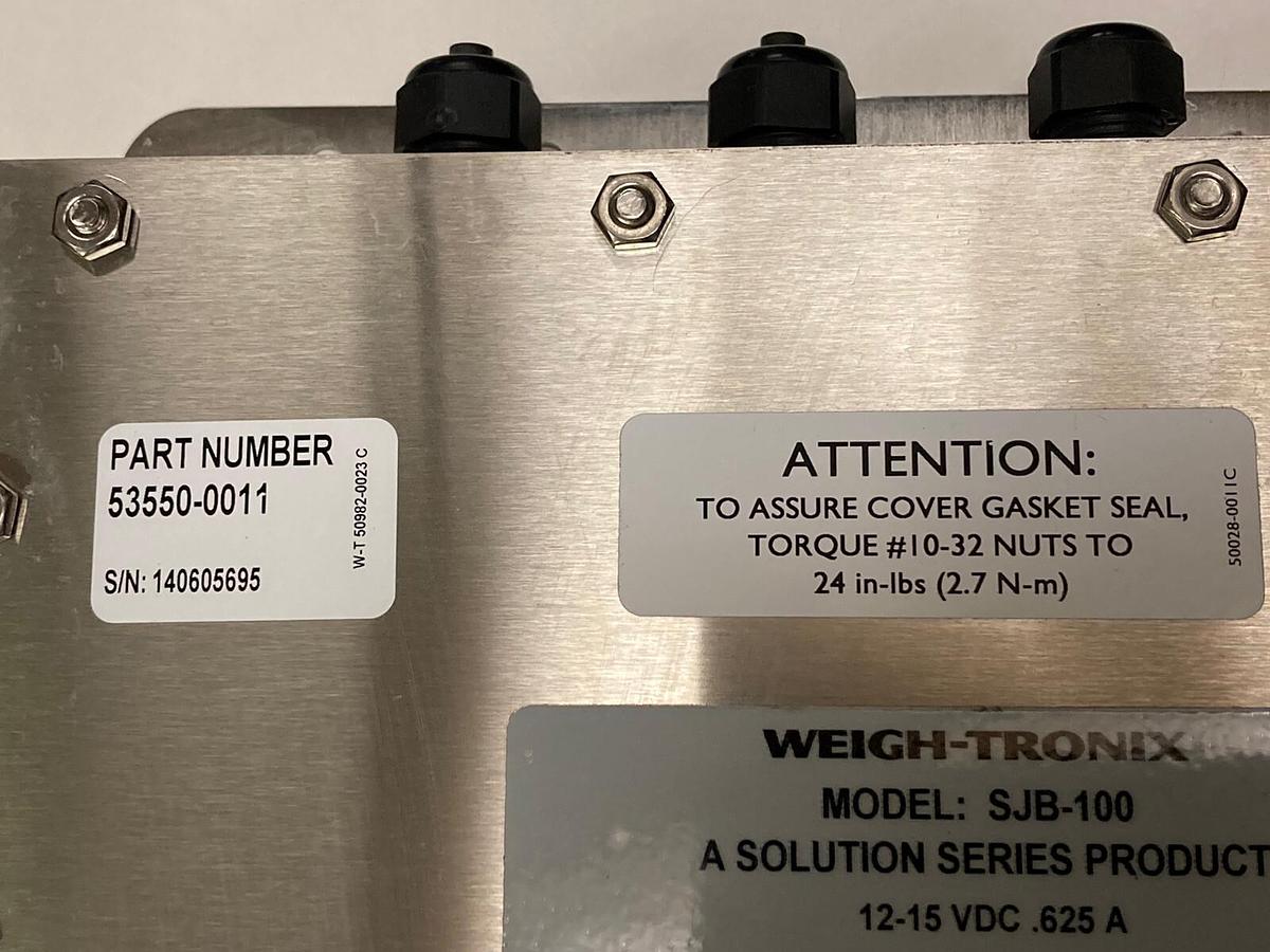 Weigh-Tronix,53550-0011,Cell Loader  Model SJB-100