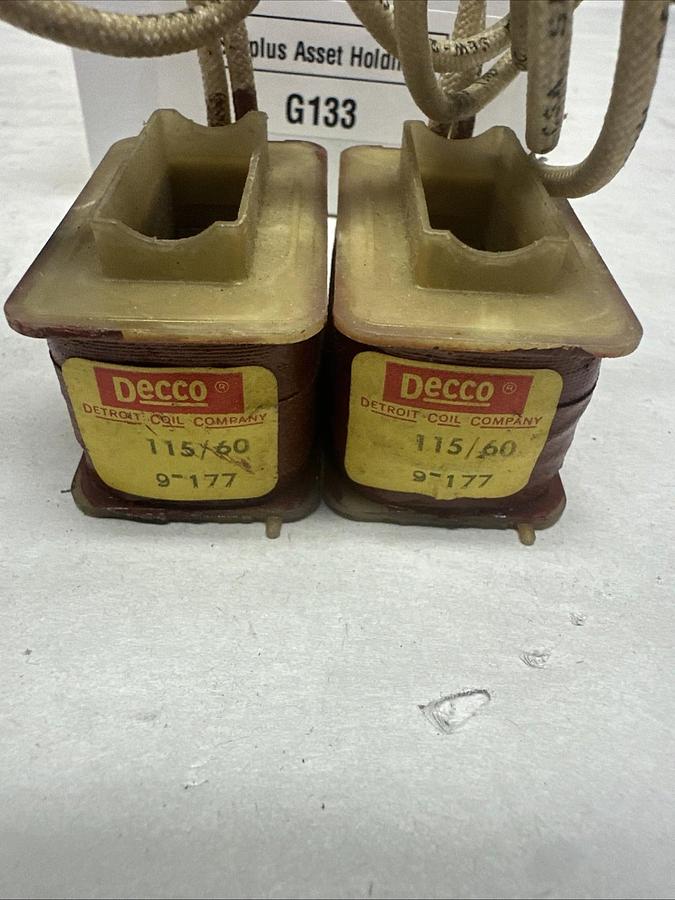 Decco,9-177,Solenoid Coil LOT of 2