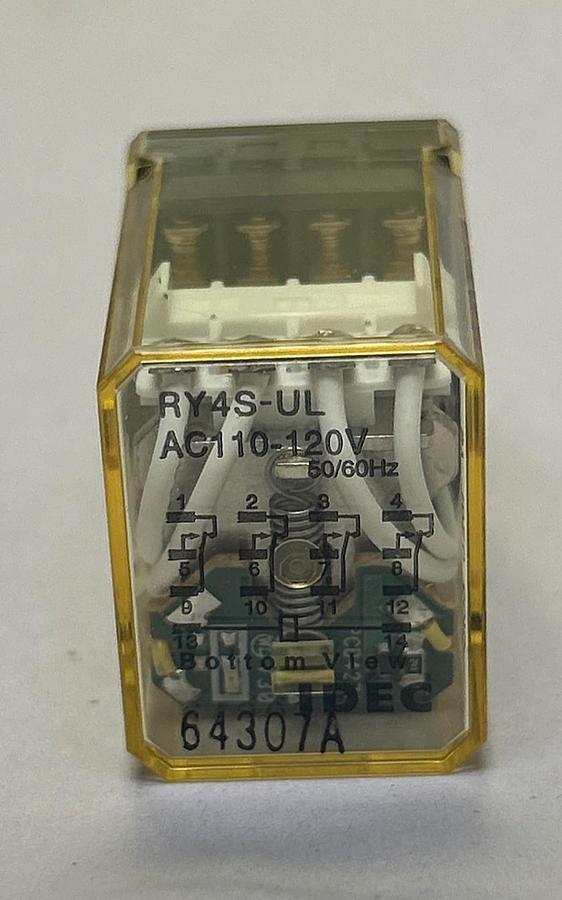IDEC,RY4S-UL,RELAY LOT OF 6 NOS