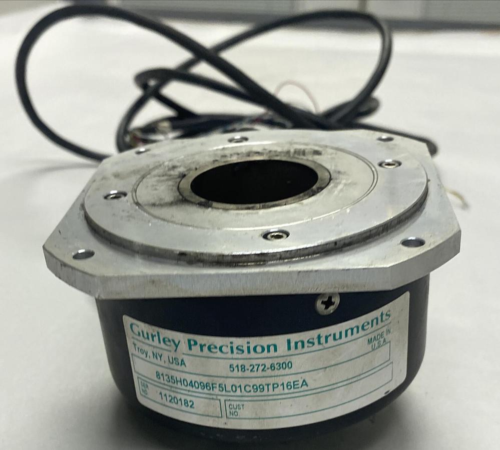 Used Gurley Precision Instruments, 8135H04096F5L01C99TP16EA,Encoder