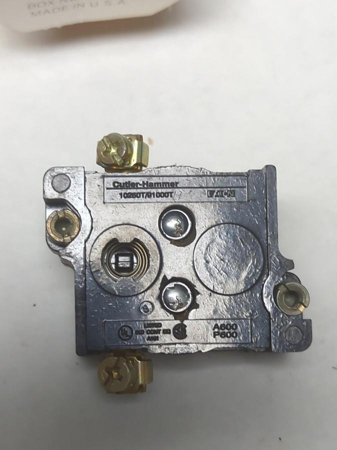 CUTLER-HAMMER,T53,CONTACT BLOCK LOT OF 2 NOS