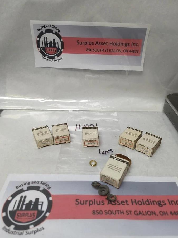 CUTLER-HAMMER,H1051,OVERLOAD HEATER ELEMENT LOT OF 6 NOS