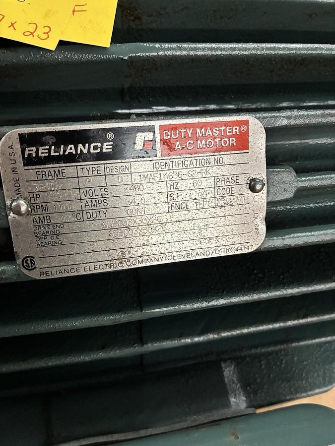 RELIANCE,IMAF14636-C2-RK,MOTOR 25HP 1100RPM 460V 3PH 364TS