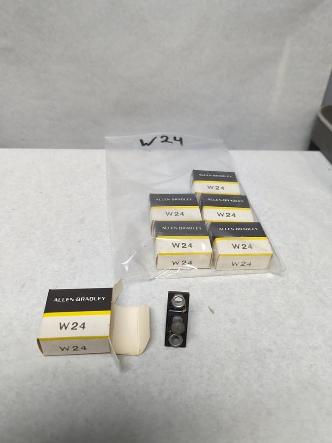 ALLEN BRADLEY,W24,THERMAL OVERLOAD HEATER ELEMENT LOT OF 6 NOS