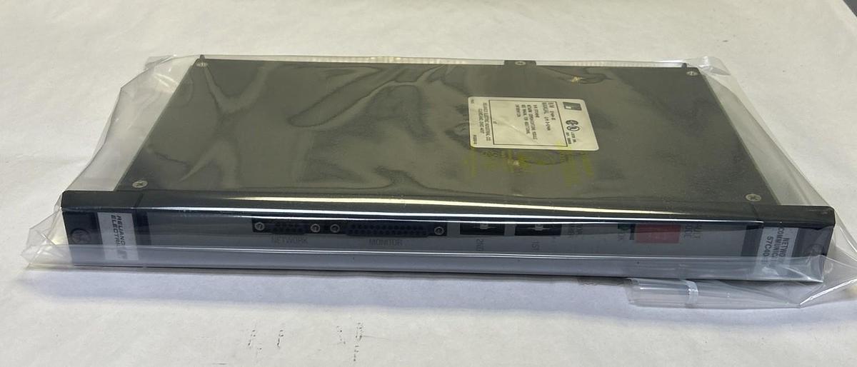Used RELIANCE ELECTRIC,57C404B,NETWORK COMMUNICATIONS MODULE
