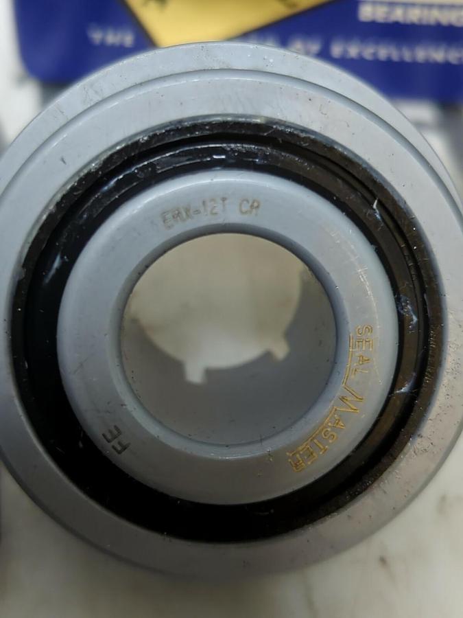SEALMASTER,ERX-12T-CR,SKWEZLOC BALL INSERT BEARING FOOD GRADE NOS