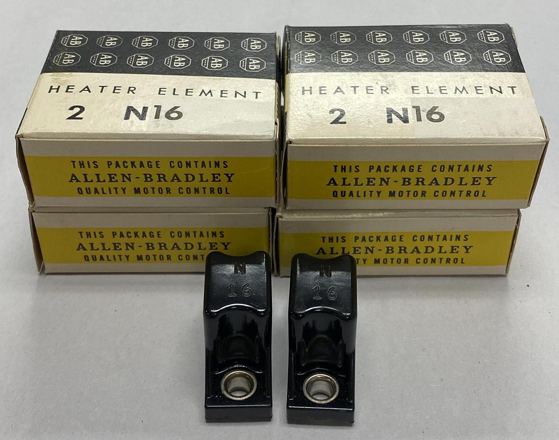 Allen-Bradley,N16,Heater Element Lot Of 8 NOS