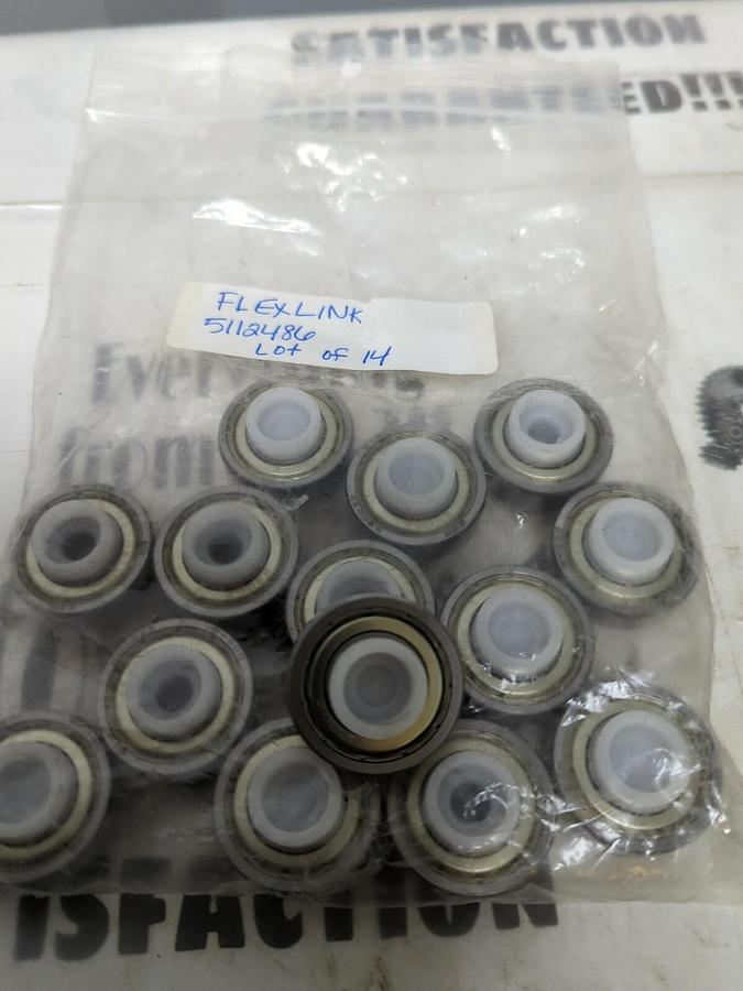 FLEXLINK,5112486,BALL BEARING H19 STELL LOT OF 14 NOS