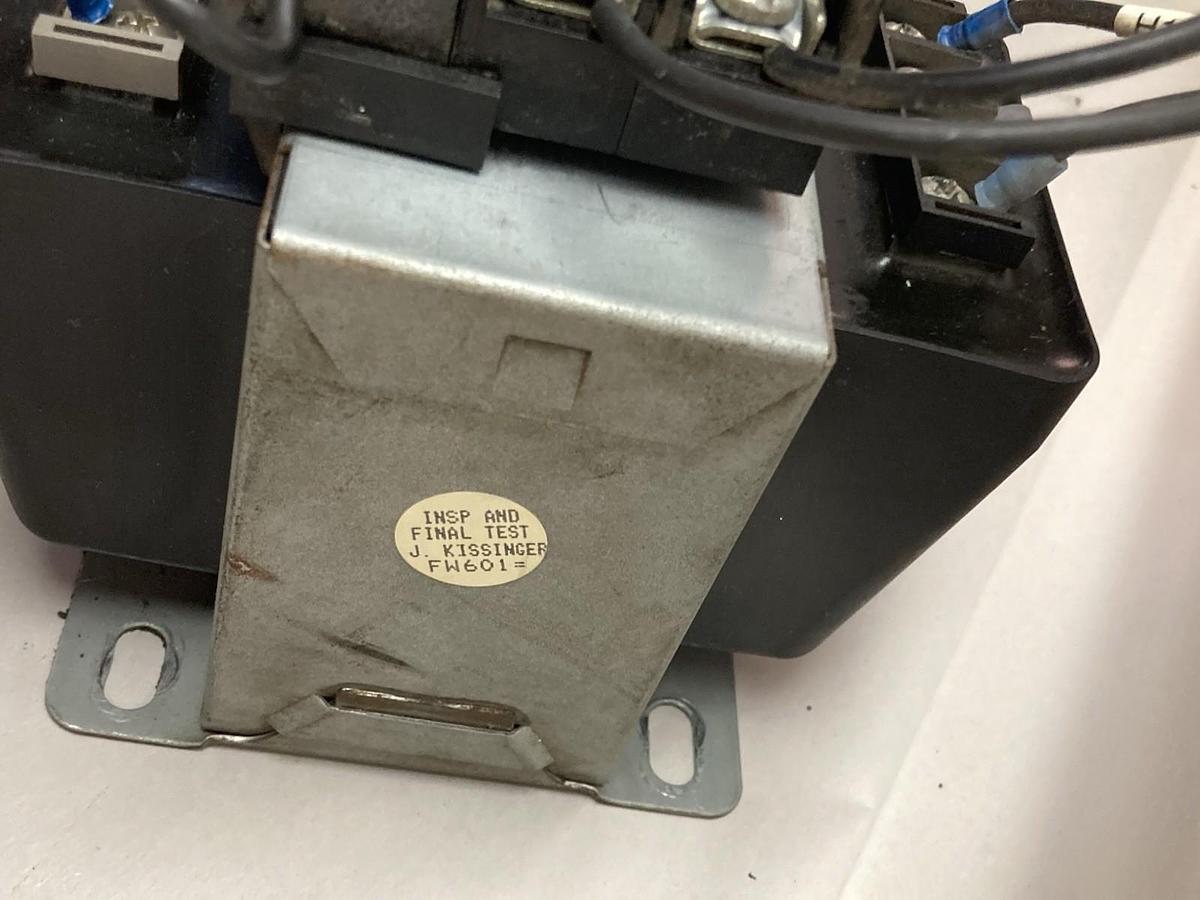 Used General Electric,9T58K3467G18,1-Phase Industrial Control Transformer 05KVA 60Hz