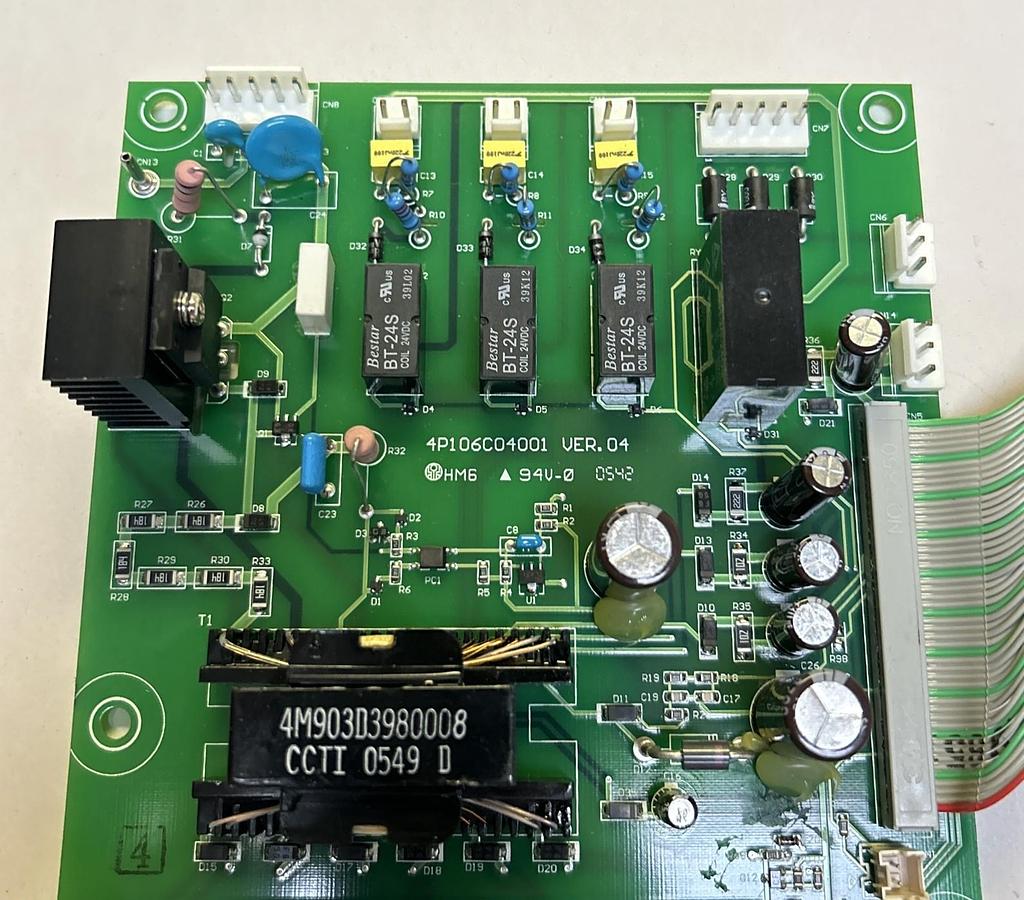 Used TECO,4P106C04001,CIRCUIT BOARD