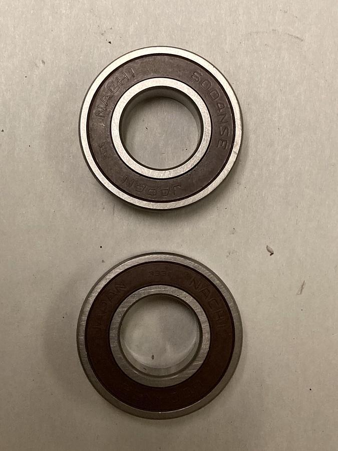 Nachi,6004NSE,Single Row Deep Groove Ball Bearings  Lot of 2