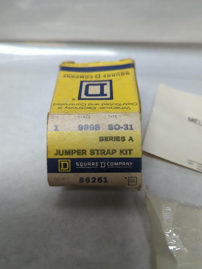 SQUARE D,86261,TPE SO-31 CLASS 9998 JUMPER STRAP KIT SERIES A NOS
