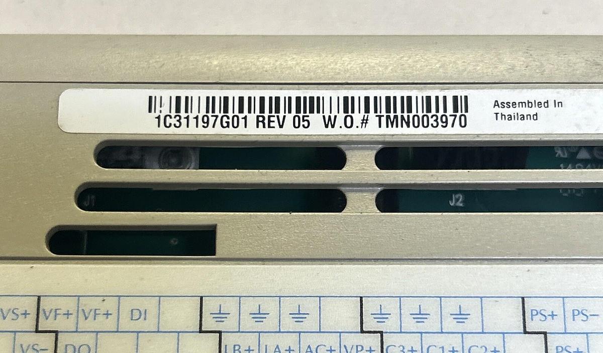 Used OVATION,1C31197G01,VALVE POSITIONER MODULE