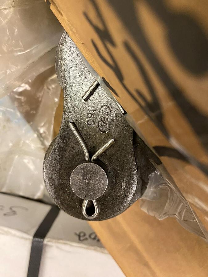 Used EBC,584011, RS 180 10FT Cotter ROLLER CHAIN