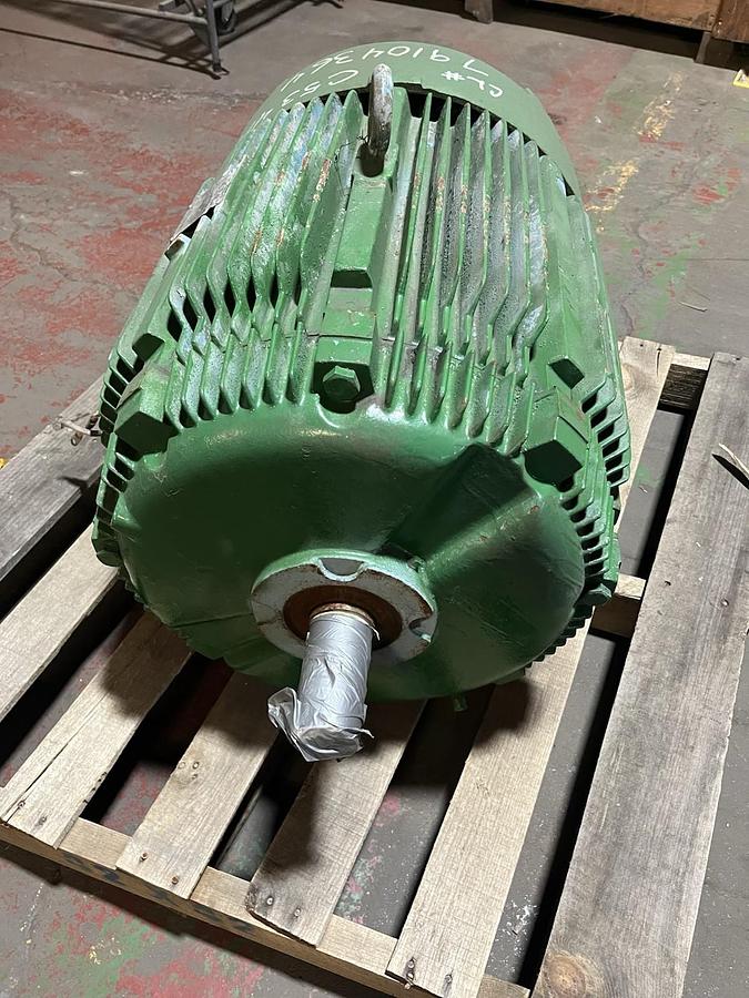 Used WESTINGHOUSE,60HP,MOTOR 1175RPM 3PH 405TS