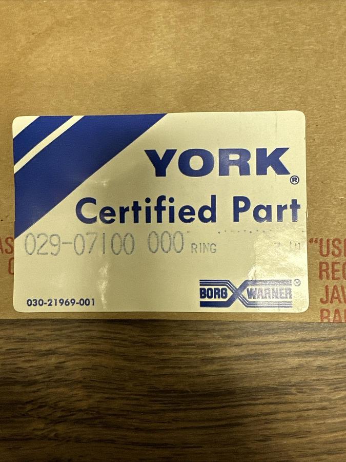 Used York,029-07100-000,Retaining Ring