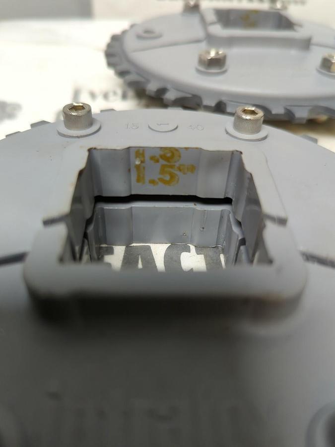 INTRALOX,D9CVE7-1,SPROCKET 1-1/2 INCH BORE LOT OF 2 NOS