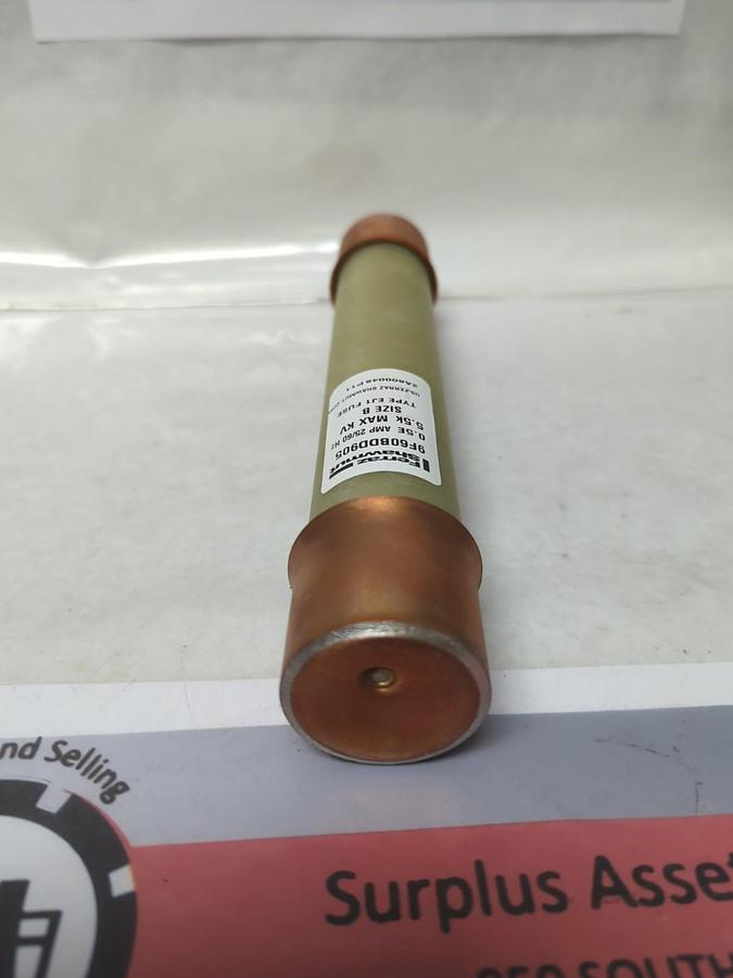 Used FERRAZ SHAWMUT,9F60BDD905,TYPE EJ1 SIZE B FUSE .05E AMP 5.5K PRE-OWNED