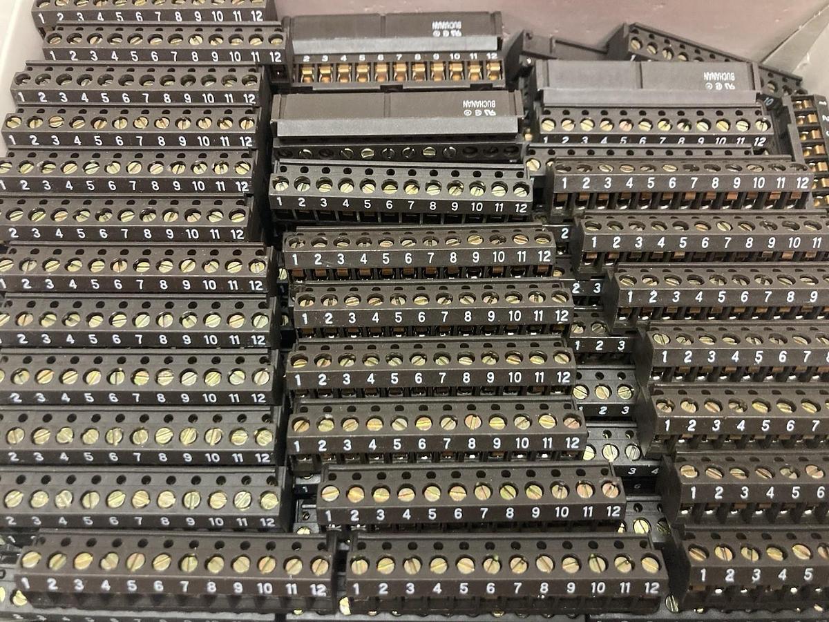 Buchanan,SSB4P12S11,12-Hole Terminal Strip BOX OF 150