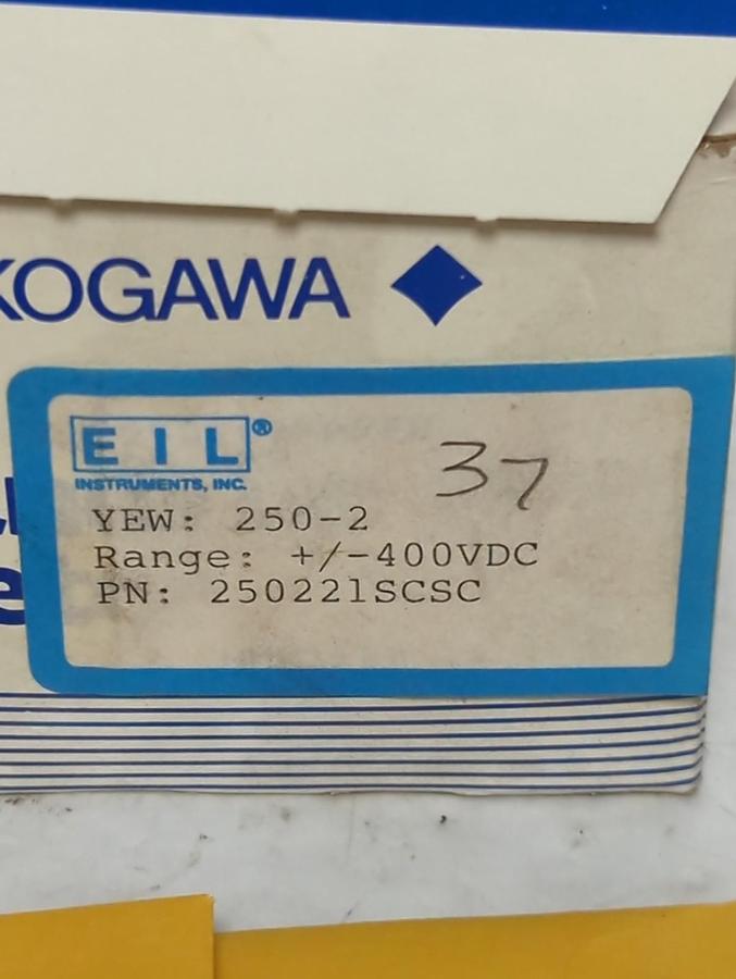 YOKOGAWA,250221SCSC,PANEL METER +/-400VDC NOS