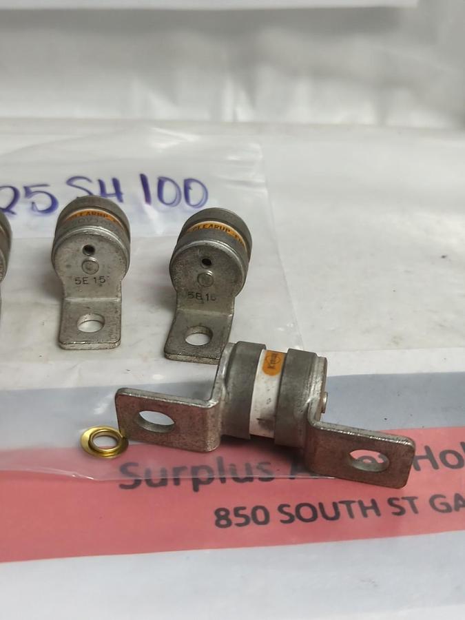 Used KYOSAN,25SH100,CLEARUP FUSE LOT OF 4 PRE-OWNED