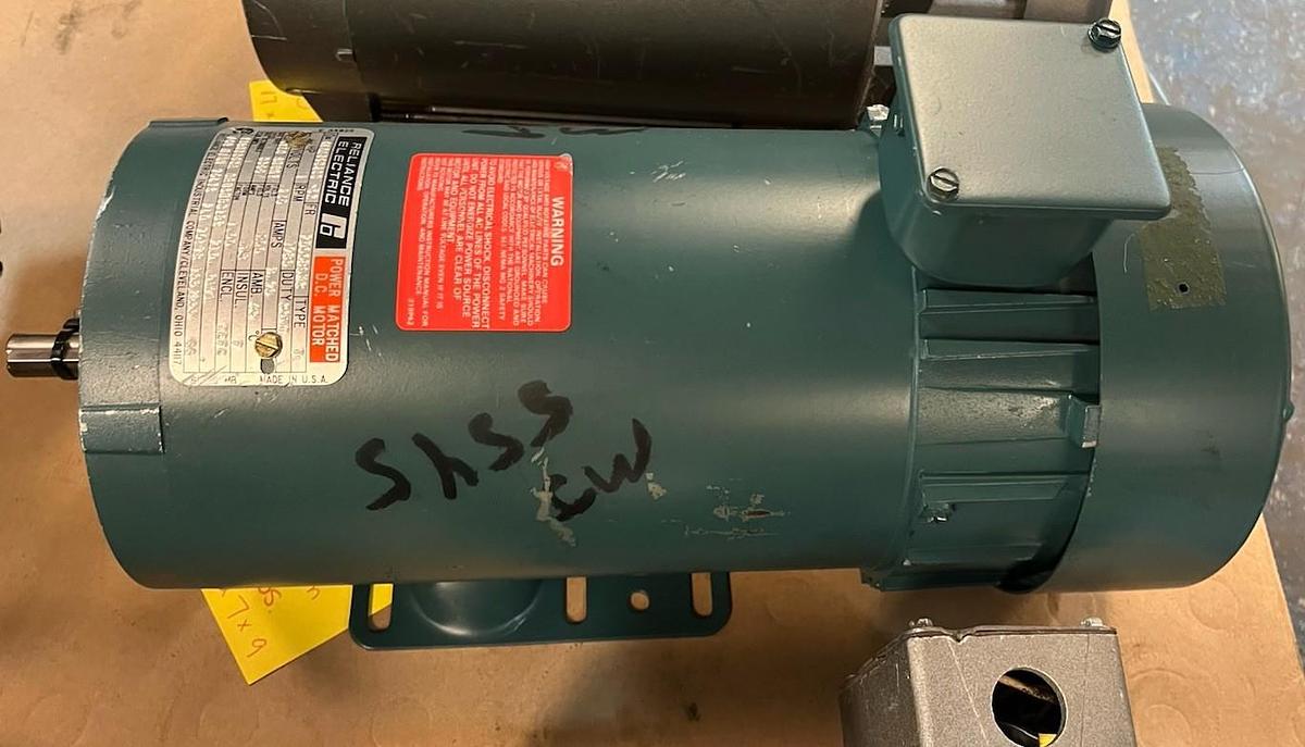 RELIANCE,FD0056RC,POWER MATCHED DC MOTOR 1HP 1750RPM 240VDC