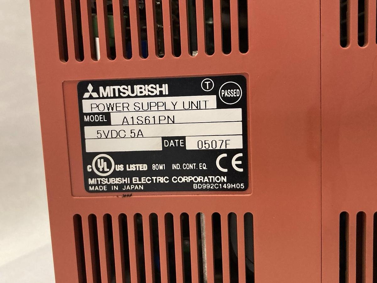 Mitsubishi,A1S61PN,Power Supply unit 5VDC 5A