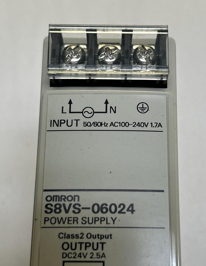 Used OMRON,S8VS-06024,POWER SUPPLY