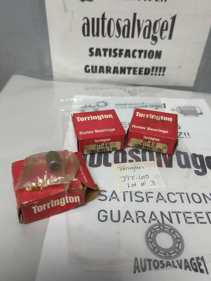 TORRINGTON,JTT-610,NEEDLE ROLLER BEARING LOT OF 3 NOS