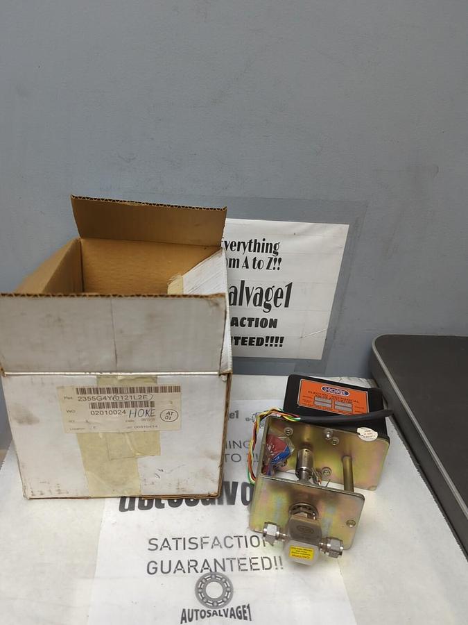 HOKE,0121L2E,ELECTRO MECHANICAL VALVE ACTUATOR 115VAC .2 AMPS NOS