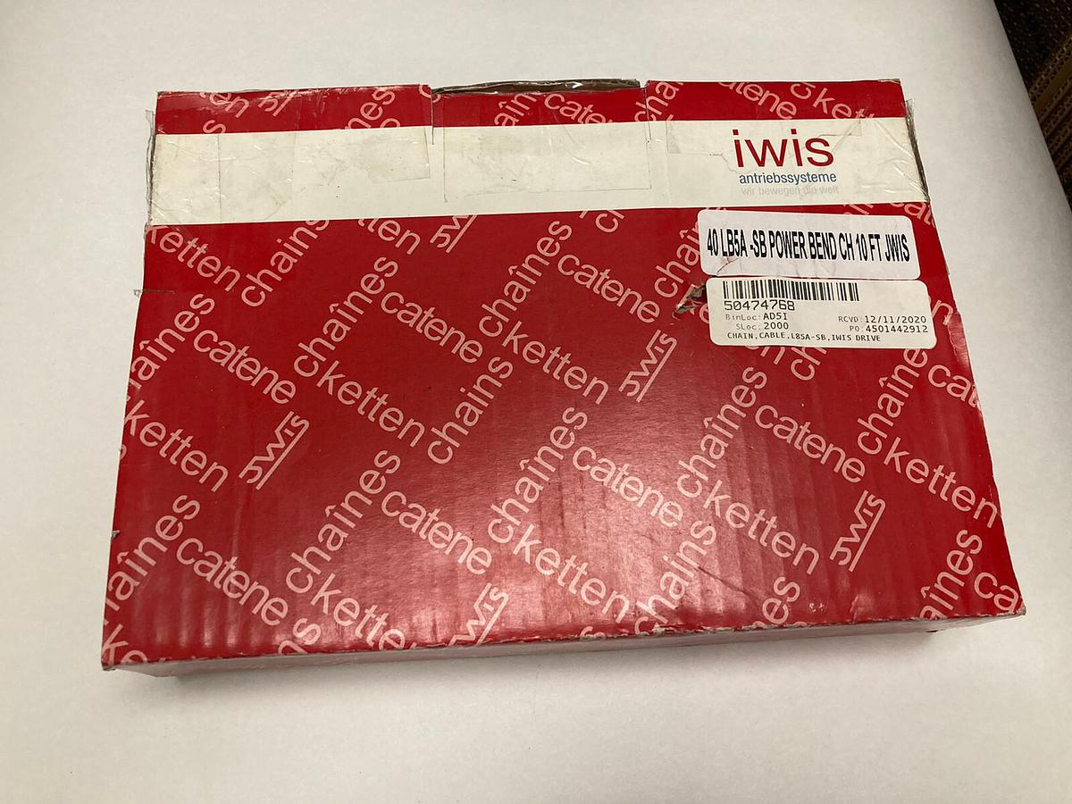 IWIS,40 LB5A-SB,Power Bend 10 FT Chain Cable