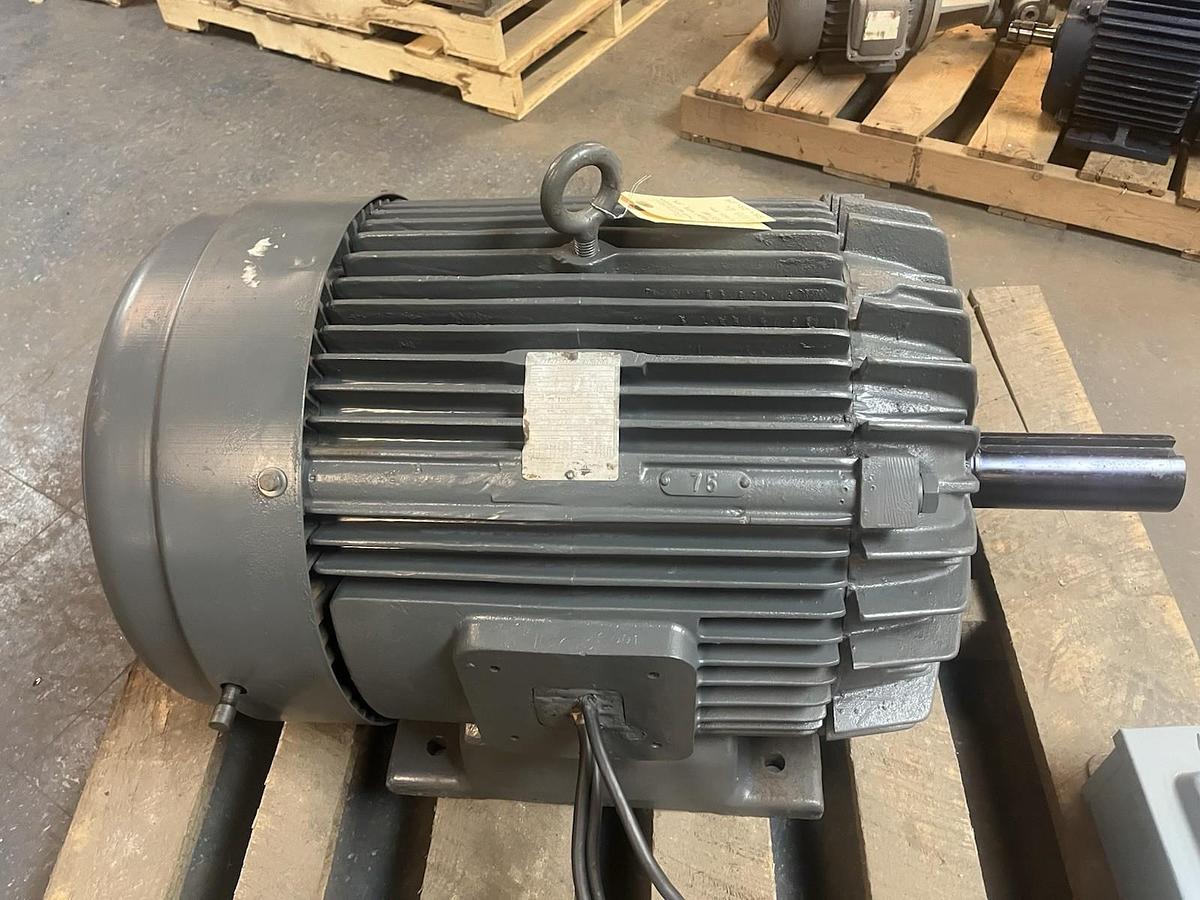 Used LOUIS ALLIS,410838001,PACEMAKER MOTOR CJ5C 100HP 3PH 1185RPM 405T