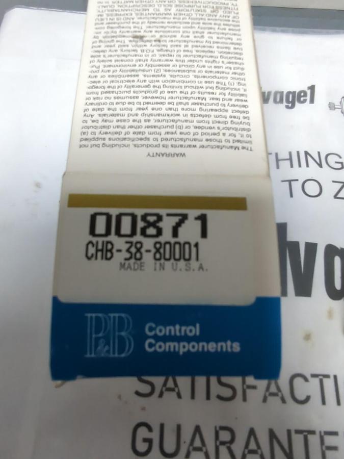 POTTER & BRUMFIELD,CHB-38-80001,TIME RELAY 10 AMP 1-10 SECOND