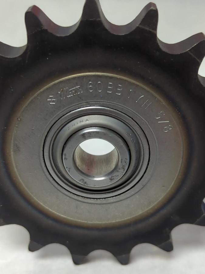 MARTIN,60BB17H 5/8,BALL BEARING IDLER SPROCKET 17 TEETH NOS