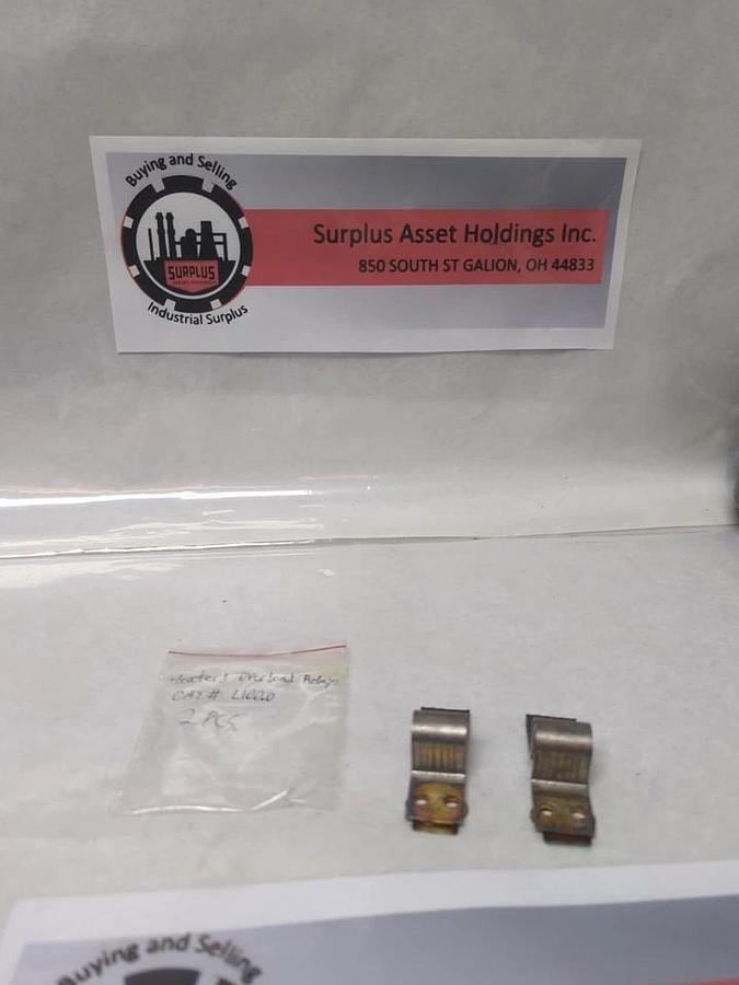 Used SYLVANIA,L.100.0,OVERLOAD HEATER ELEMENT LOT OF 2 PRE-OWNED