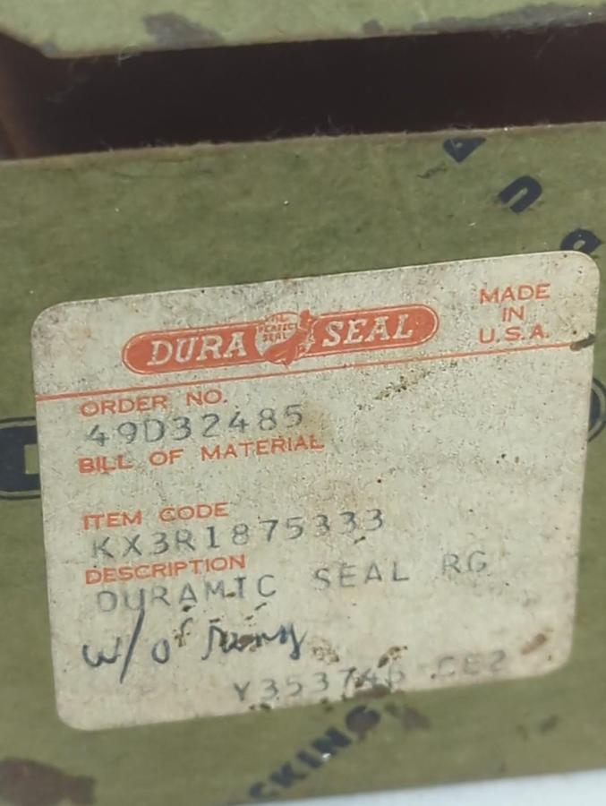 DURASAEL,KX3R1875333,DURAMIC SEAL RING NOS