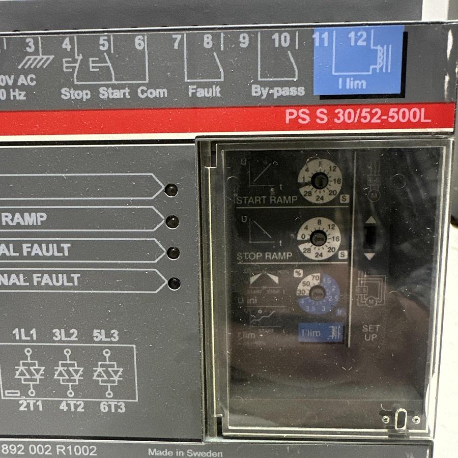 Used ABB,PS S 30/52-500L,Motor Starter