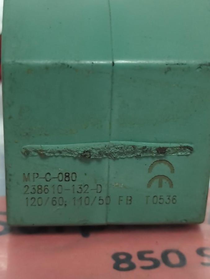 ASCO,MP-C-C80 238610-132-D,SOLENOID COIL 120/60 110/50 NOS