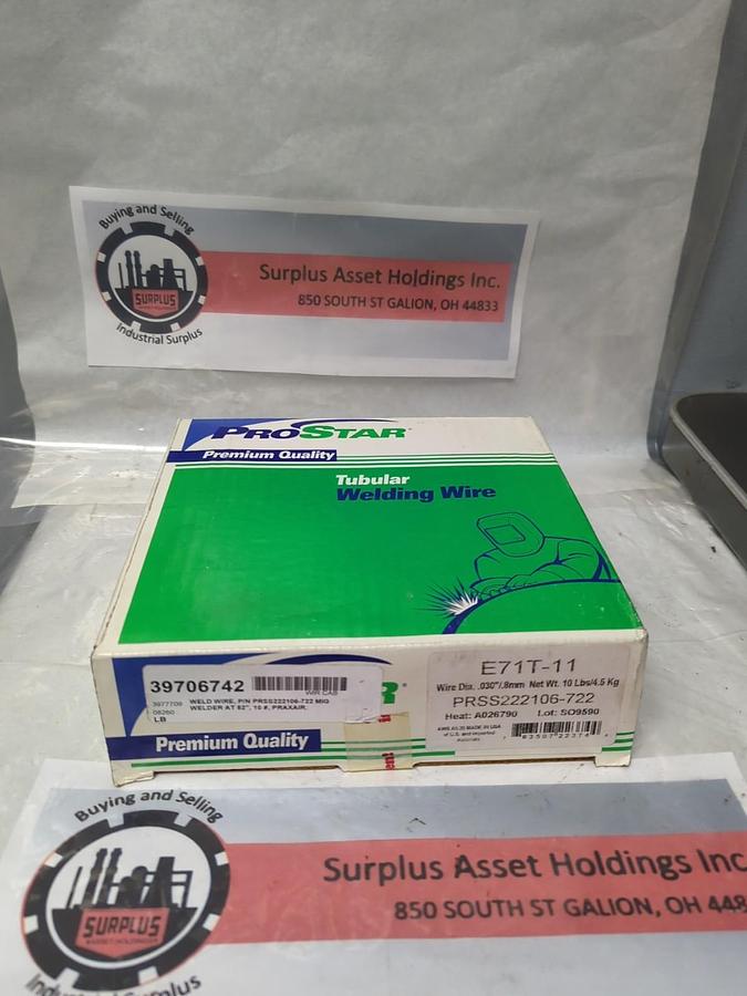 PROSTAR,E71T-11,TUBULAR WELDING WIRE ,030"/.8MM 10LB SPOOL NOS