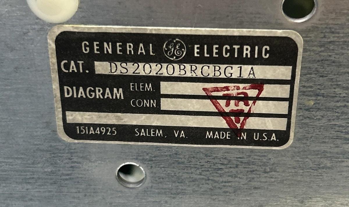 Used GENERAL ELECTRIC,DS2020BRCBG1A,BRAKE CONTROL