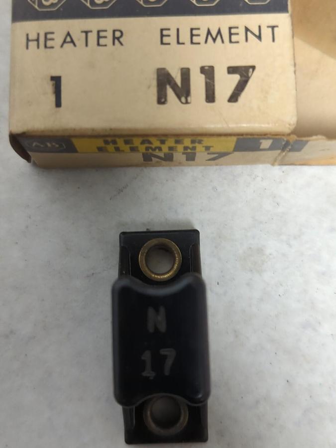 ALLEN BRADLEY,N17,THERMAL OVERLOAD HEATER ELEMENT LOT OF 3 NOS