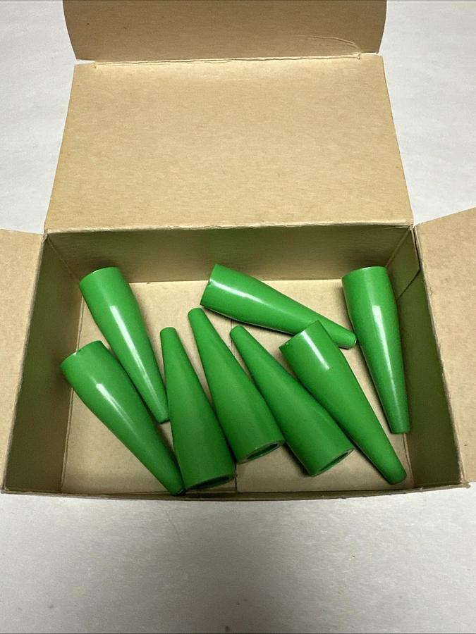 Mueller Electric,#49,Green Yinyl Insulator QTY 8