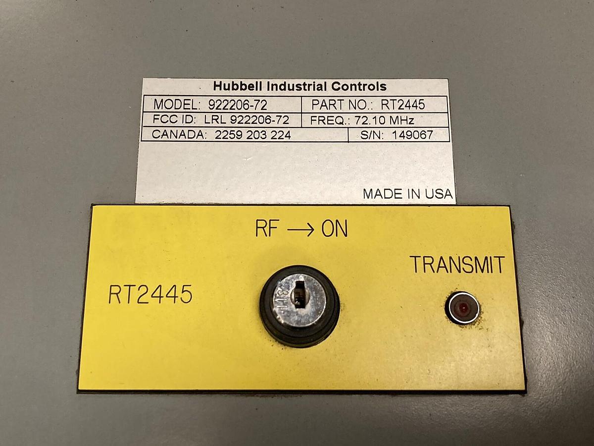 Hubbell,124123 RT2445,Fixed Transmitter 120 VAC