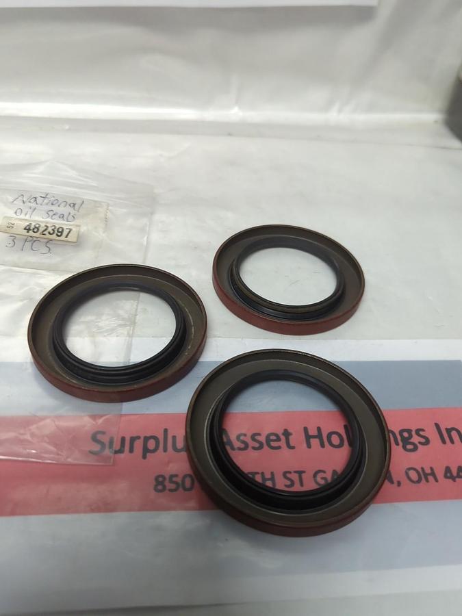 NATIONAL OIL SEALS,482397,OIL SEAL LOT OF 3 MISSING BOXES NOS