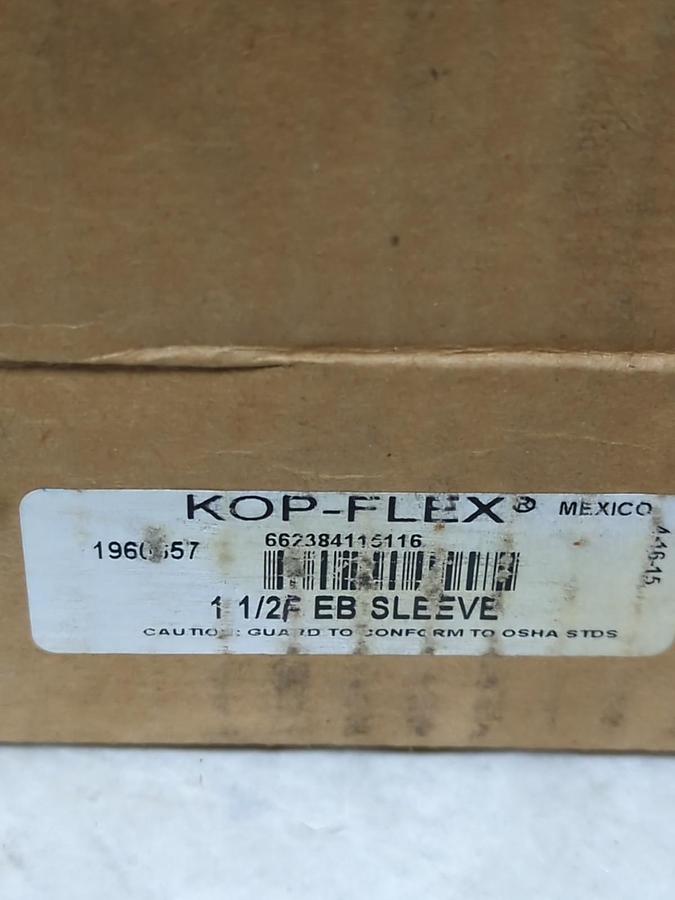 KOP FLEX,1960657,1-1/2F EB SLEEVE GEAR COUPLING SLEEVE NOS
