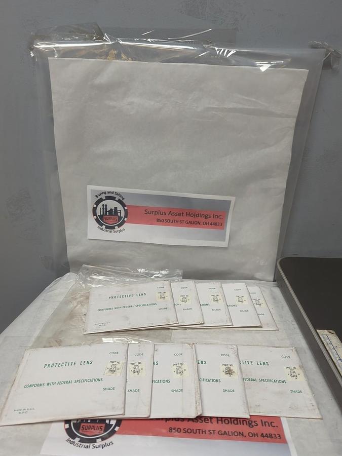 M.P.C. USA,38347,WELDING PROTECTION LENS 4-1/2 X 5-1/4 IN SHADE 10 LOT OF 10 NOS