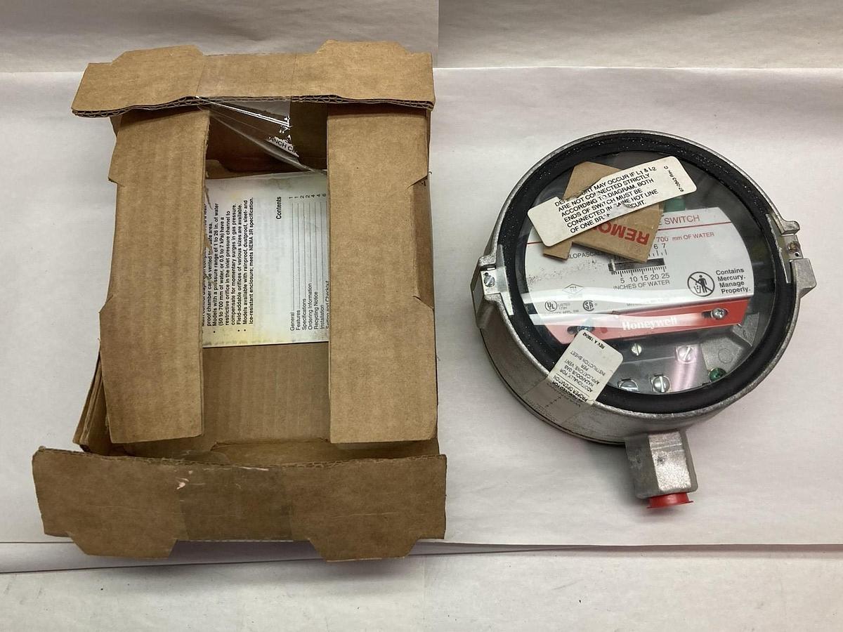 Honeywell,97-0843,Gas Pressure Switch Rev C
