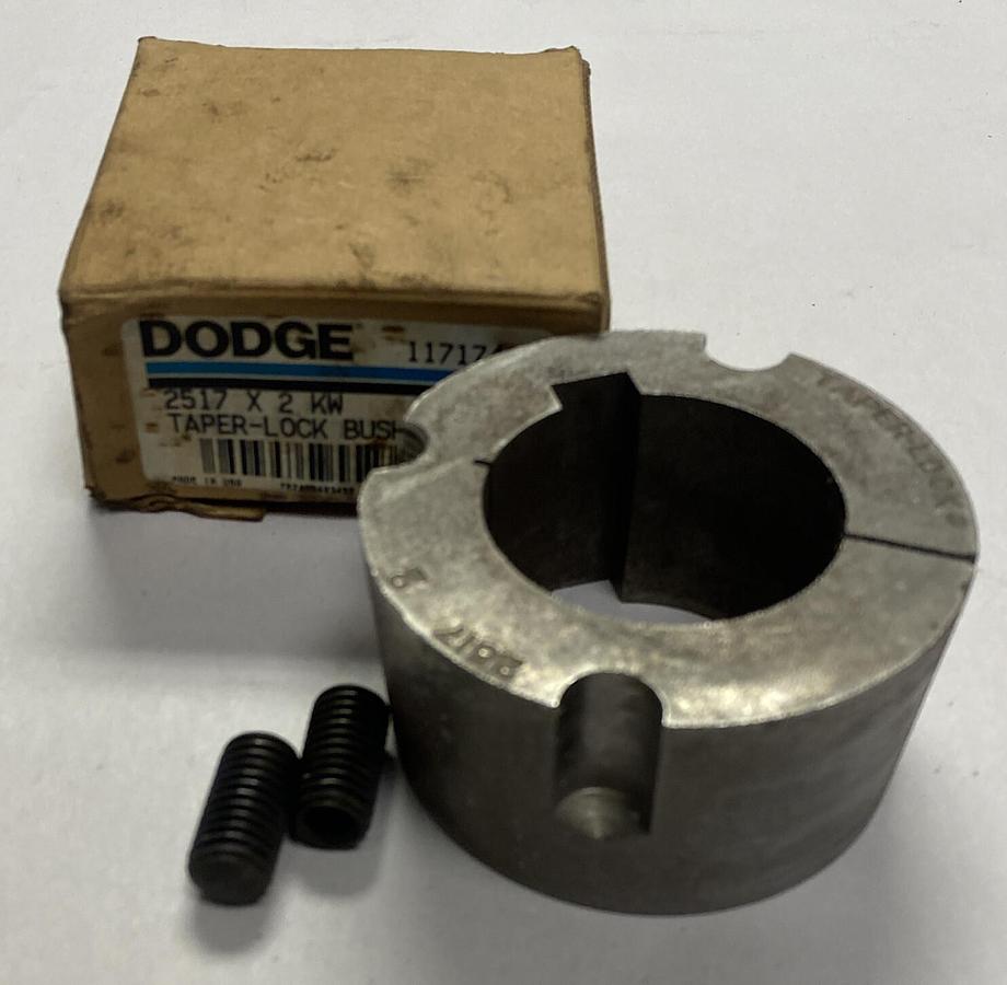 Dodge Dodge,117174,Taper Lock Bushing 2517 x 2 KW NOS