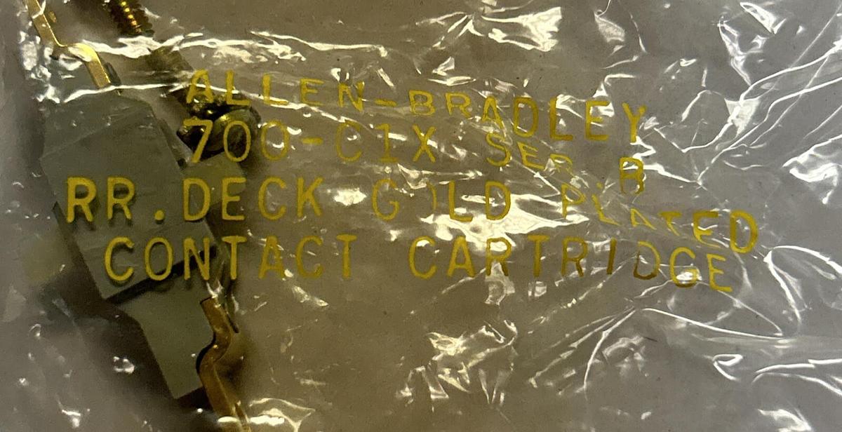 Used ALLEN BRADLEY,700-C1X,CONTACT CARTRIDGE NEW